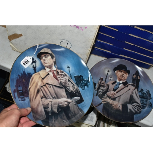 704 - EIGHT BOXED SETS OF VICTORIAN THEMED COLLECTOR'S PLATES, comprising two limited edition plates from ... 