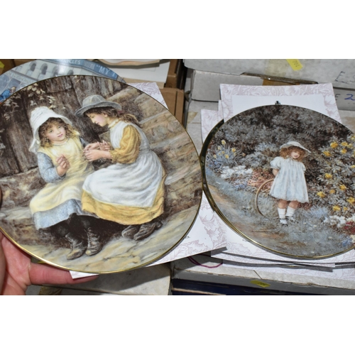 704 - EIGHT BOXED SETS OF VICTORIAN THEMED COLLECTOR'S PLATES, comprising two limited edition plates from ... 