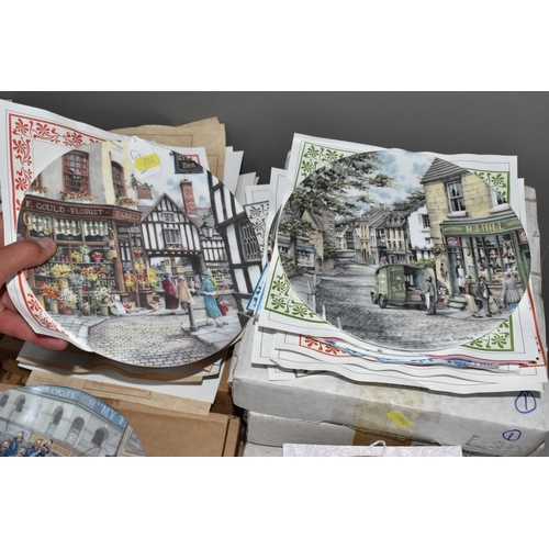 704 - EIGHT BOXED SETS OF VICTORIAN THEMED COLLECTOR'S PLATES, comprising two limited edition plates from ... 