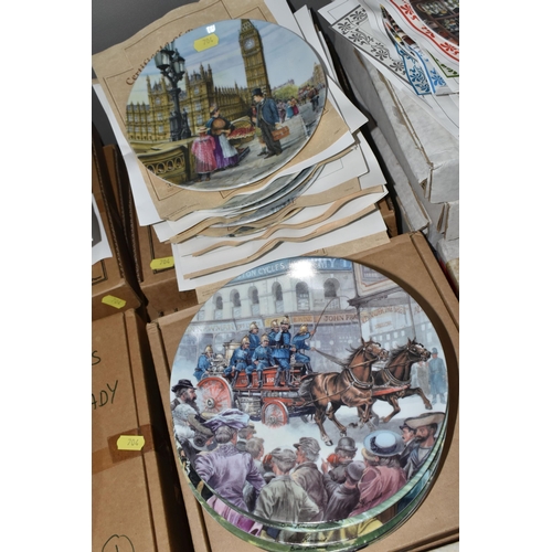 704 - EIGHT BOXED SETS OF VICTORIAN THEMED COLLECTOR'S PLATES, comprising two limited edition plates from ... 
