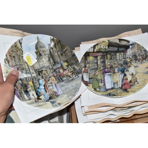 704 - EIGHT BOXED SETS OF VICTORIAN THEMED COLLECTOR'S PLATES, comprising two limited edition plates from ... 