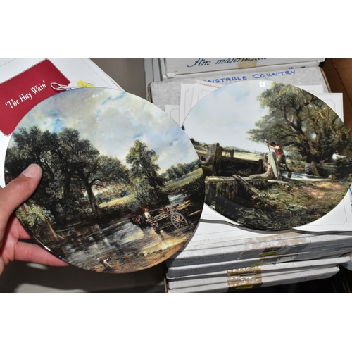 704 - EIGHT BOXED SETS OF VICTORIAN THEMED COLLECTOR'S PLATES, comprising two limited edition plates from ... 