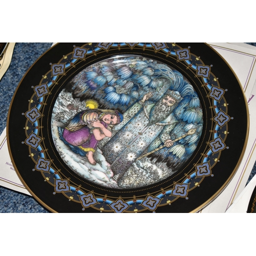 706 - SIX BOXED SETS OF RUSSIAN THEMED COLLECTOR'S PLATES, comprising four Bradford Exchange plates from t... 