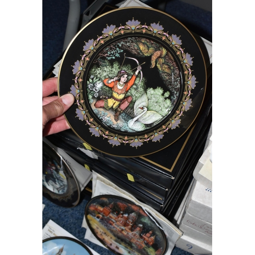 706 - SIX BOXED SETS OF RUSSIAN THEMED COLLECTOR'S PLATES, comprising four Bradford Exchange plates from t... 