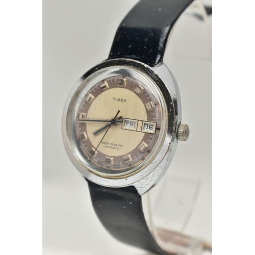 174 - THREE GENTS WRISTWATCHES, the first a manual wind 'Movado Sport', round silver dial, Arabic numerals... 