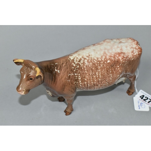 427 - A BESWICK DAIRY SHORTHORN COW, model no 1510 (1) (Condition Report: appears in good condition with n... 