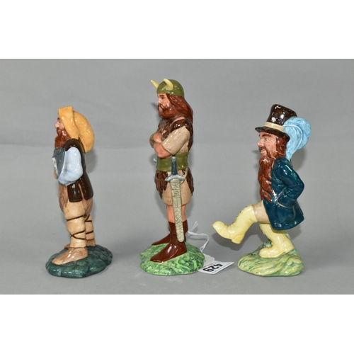 429 - THREE ROYAL DOULTON 'LORD OF THE RINGS' FIGURES, comprising Boromir HN2918, Tom Bombadil HN2924, and... 