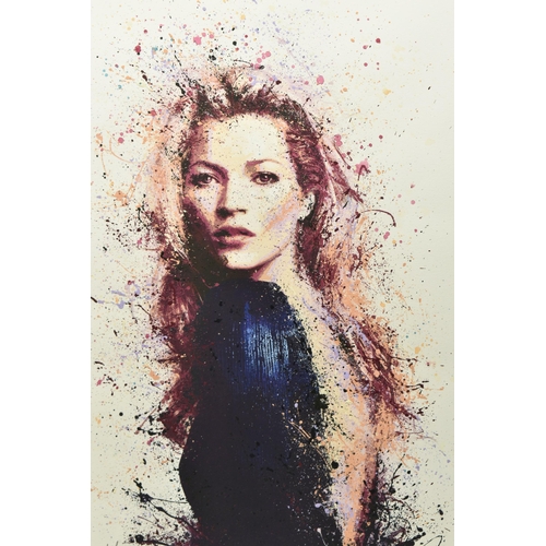 336 - DANIEL MERNAGH (BRITISH CONTEMPORARY) 'MODERN MUSE', a signed limited edition print on paper, depict... 
