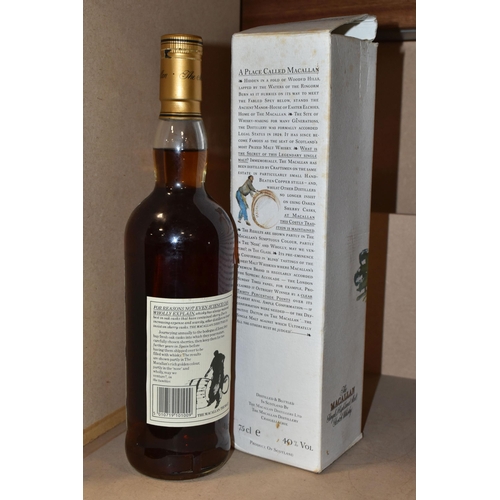 283 - THE MACALLAN 10 Year Old Single Highland Malt, (1980's bottling) 40% vol. 75cl. fill level mid-neck,... 