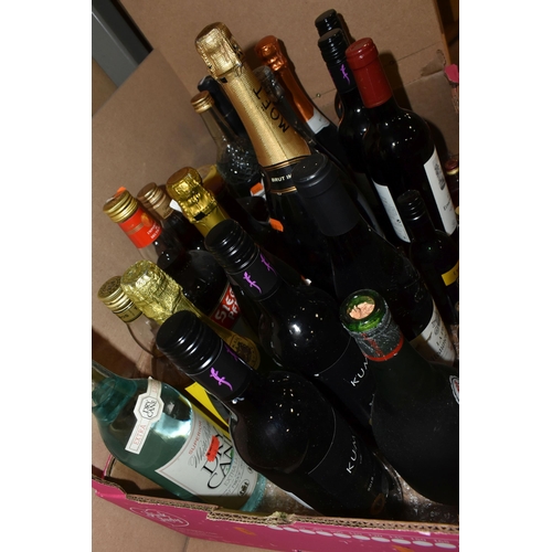 294 - WINE & SPIRIT, A Collection of twenty bottles of Alcohol comprising six bottles of Red Wine includin... 