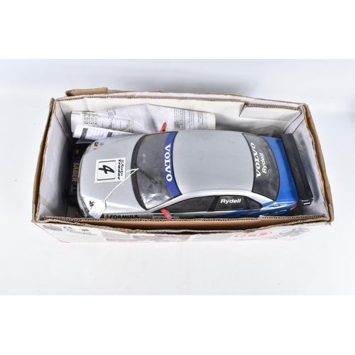 23 - A BOXED CEN RADIO CONTROL VOLVO S40 TOURING CAR, No.9710C, 1/10 scale GX1 Nitro 4wd, with a pull sta... 