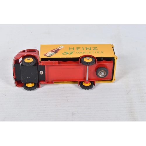 26 - FIVE UNBOXED AND ASSORTED DINKY TOYS GUY LORRIES AND VANS, all have been modified, rebuilt and/or re... 