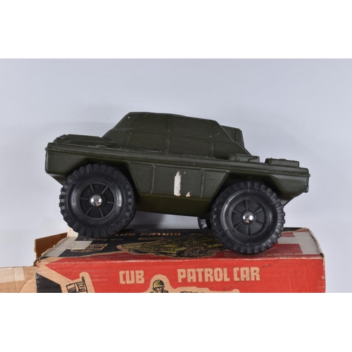 31 - A QUANTITY OF BOXED AND UNBOXED CHERILEA PLASTIC MILITARY VEHICLES, c.1970's Action Man sized vehicl... 