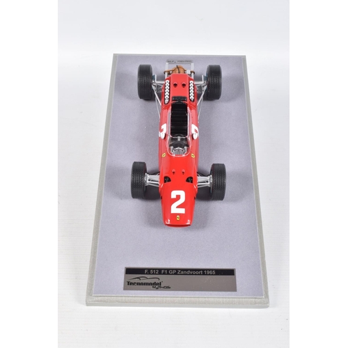 39 - A BOXED TECNOMODEL FERRARI 512F1 1965 SCALE 1:18 LIMITED EDITION 4 OF 100 MODEL VEHICLE, numbered TM... 