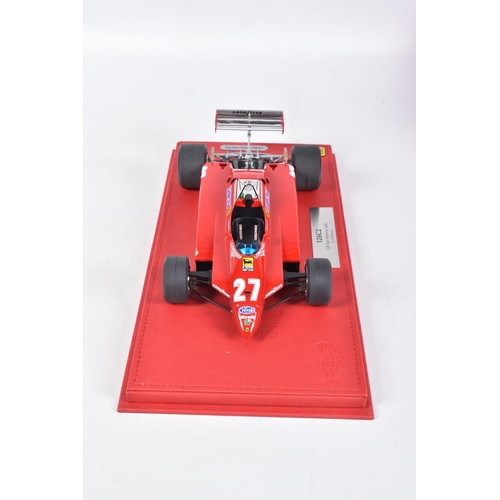 42 - A BOXED BBR MODELS FERRARI 126C2 GP SAN MARINO 1982 SCALE 1:18 MODEL VEHICLE, numbered P1894B, paint... 