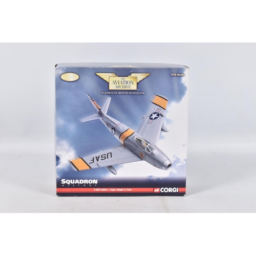 55 - FOUR BOXED CORGI CLASSICS AVIATION ARCHIVE MODELS, all 1/72 scale, Jet Fighter Power British Aerospa... 