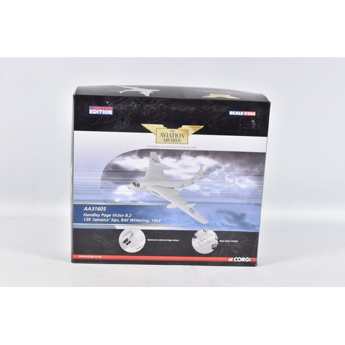 57 - TWO BOXED CORGI CLASSICS AVIATION ARCHIVE MODELS, both 1/144 scale, Falklands 30th Anniversary Avro ... 