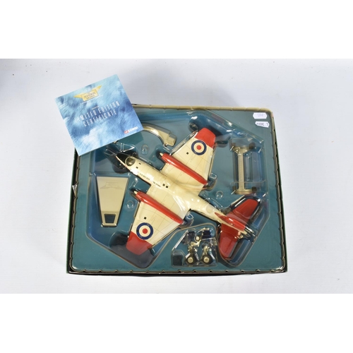 60 - FIVE BOXED AIRCRAFT MODELS, all 1/72 scale, Corgi Classics Aviation Archive R.A.F. Trainers English ... 