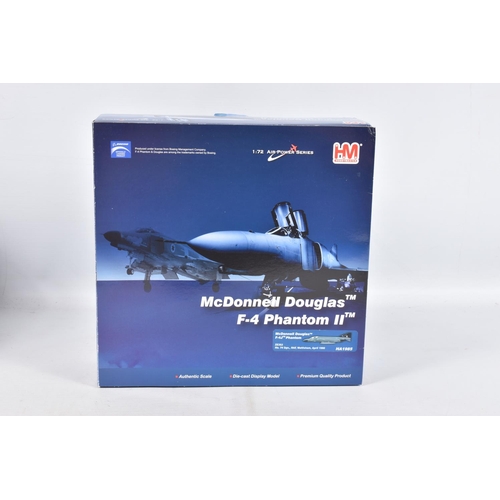 62 - FOUR BOXED DIECAST MODEL AIRCRAFT, all 1/72 scale except as noted below, Corgi Aviation Archive Hawk... 