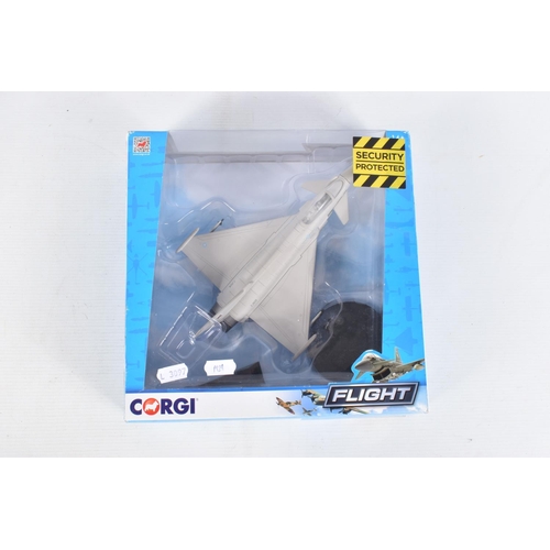 62 - FOUR BOXED DIECAST MODEL AIRCRAFT, all 1/72 scale except as noted below, Corgi Aviation Archive Hawk... 