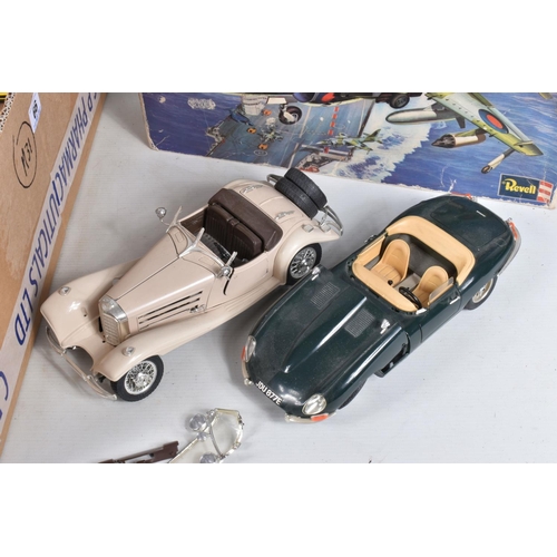 66 - A QUANTITY OF UNBOXED AND ASSORTED PLAYWORN DIECAST VEHICLES, to include Corgi Rockets The Saint's V... 