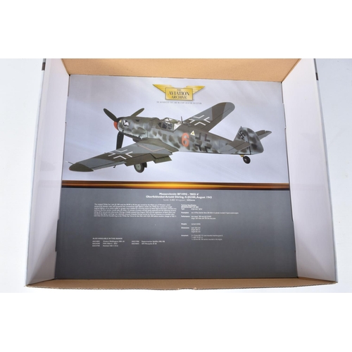 7 - A BOXED CORGI WORLD WAR II MESSERSCHMITT BF 109G - 'RED 6' 1:32 SCALE MILITARY AIRCRAFT, numbered AA... 