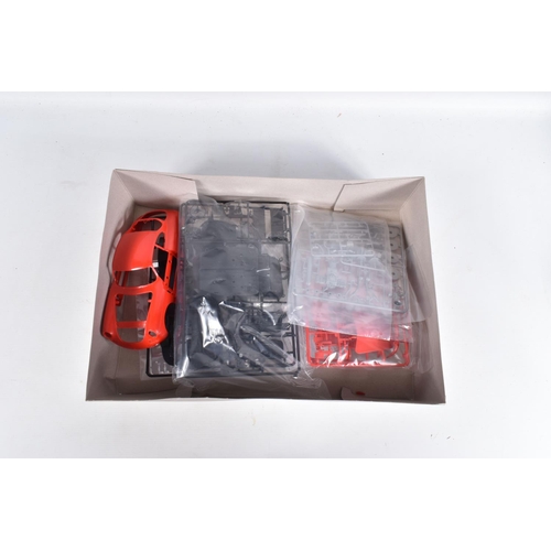 79 - THREE BOXED REVELL UNBUILT MODEL VEHICLES, the first is a 1:16 scale, Porche 356 B Coupe' model, num... 