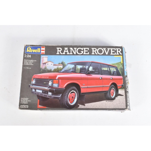 79 - THREE BOXED REVELL UNBUILT MODEL VEHICLES, the first is a 1:16 scale, Porche 356 B Coupe' model, num... 