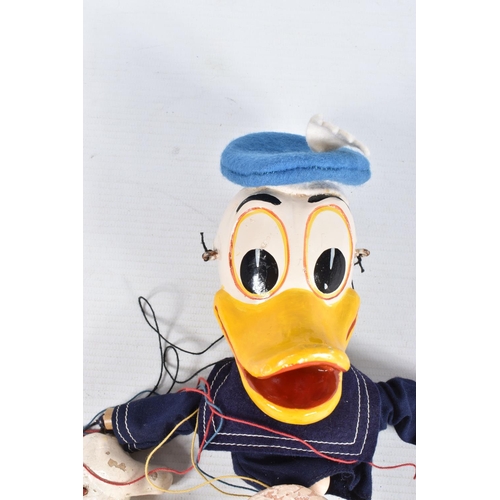 84 - A QUANTITY OF BOXED WALT DISNEY CHARACTER PELHAM PUPPETS, boxed Donald Duck and boxed Mickey Mouse, ... 