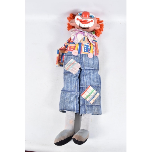 87 - A  BOXED PELHAM VENTRILOQUIAL CLOWN PUPPET, No.V7, with an unboxed SL Bimbo and a boxed SM Clown, al... 