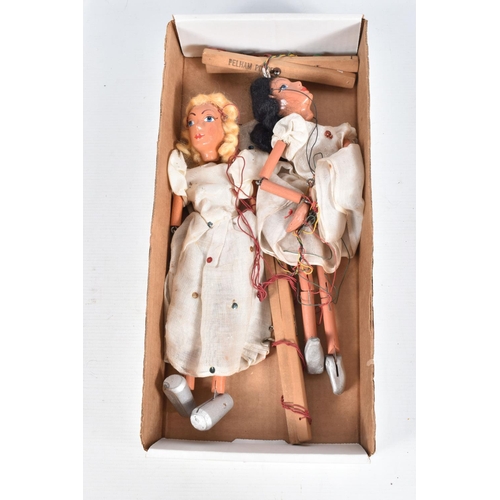 88 - FIVE BOXED PELHAM SL PUPPETS, 2 x Fairy, Cinderella and 2 x Ballet Girl, all appear complete and in ... 