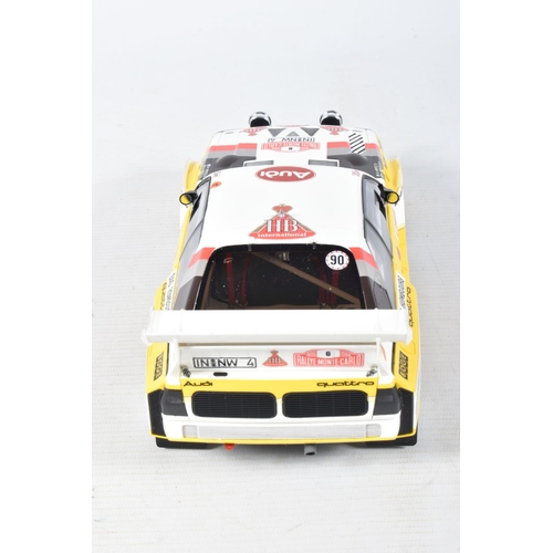 118 - A BOXED OTTO MOBILE AUDI SPORTS QUATTRO SI RMC#6 1:18 MODEL RALLY CAR, numbered OT616 UVI, white bod... 