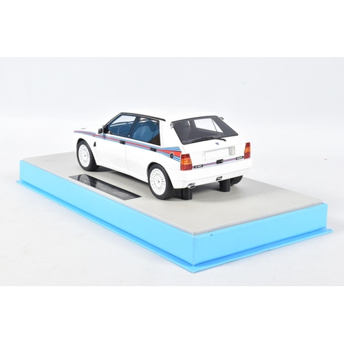 124 - A BOXED LIMITED EDITION LS COLLECTIBLES LANCIA DELTA EVO MARTINI 5 1993 1:18 MODEL VEHICLE, numbered... 