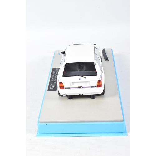 124 - A BOXED LIMITED EDITION LS COLLECTIBLES LANCIA DELTA EVO MARTINI 5 1993 1:18 MODEL VEHICLE, numbered... 