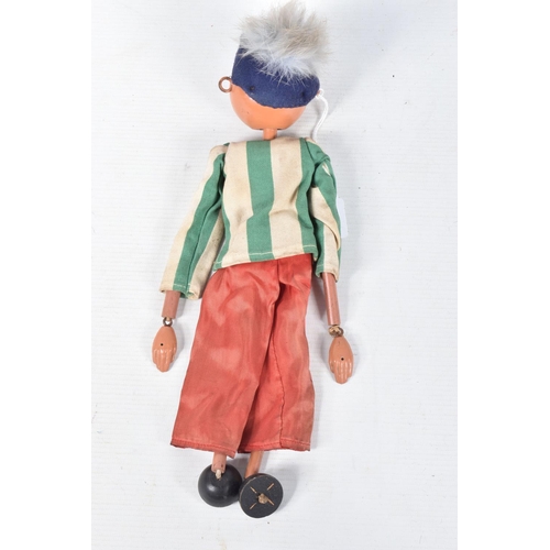 98 - EIGHT BOXED PELHAM BOY PUPPETS, many appear to be homemade or modified Pelham puppets, possibly incl... 