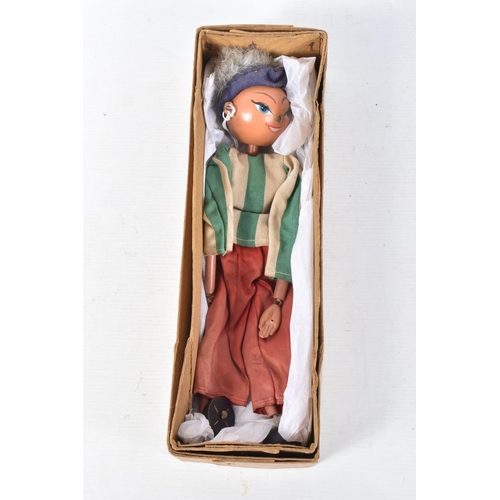 98 - EIGHT BOXED PELHAM BOY PUPPETS, many appear to be homemade or modified Pelham puppets, possibly incl... 