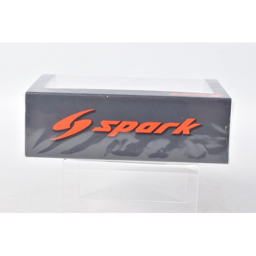 141 - FIVE BOXED SPARK MODELS MINIMAX 1980'S RACECARS, to include a Jonathan Palmer Zakspeedt 841 Monaco G... 