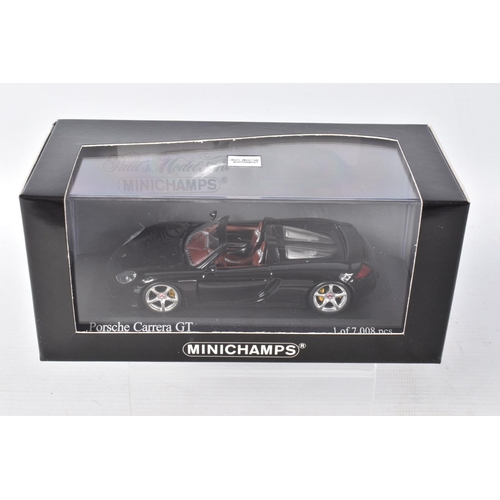 147 - FOUR BOXED PAUL'S MODEL ART MINICHAMPS MODELS, to include a McLaren 675LT in McLaren Orange, 1 of 20... 