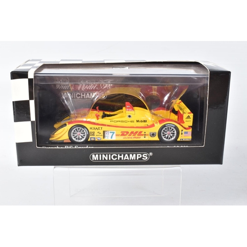 149 - FIVE BOXED PAUL'S MODEL ART MINICHAMPS MODELS, to includea BMW 320i BTCC 2004, Champion: Andy Priaul... 