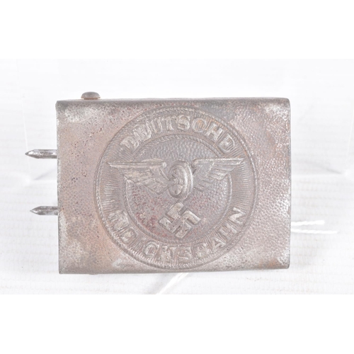 253 - A WWII ERA THIRD REICH GERMANY DEUTSCHE REICHSBAHN BELT BUCKLE, this has no visible makers mark and ... 