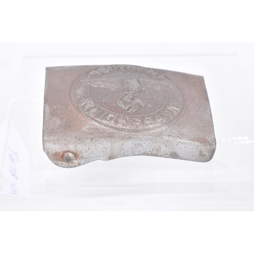 253 - A WWII ERA THIRD REICH GERMANY DEUTSCHE REICHSBAHN BELT BUCKLE, this has no visible makers mark and ... 