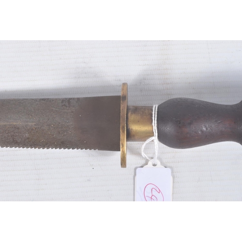 268 - A SIEBE GORMAN DIVERS KNIFE, the blade is clearly marked Siebe Gorman and Co and features a double e... 