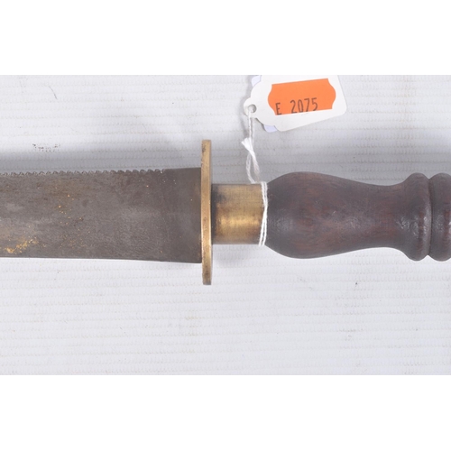 268 - A SIEBE GORMAN DIVERS KNIFE, the blade is clearly marked Siebe Gorman and Co and features a double e... 