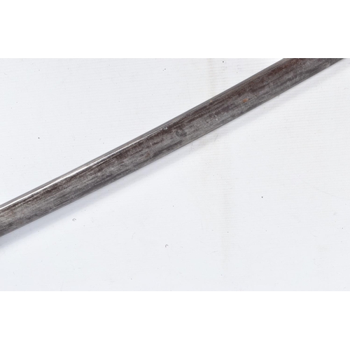 274 - A BRITISH 1890 CAVALRY TROOPERS SWORD MARKED EFD, one side of the blade has two crowns and both have... 