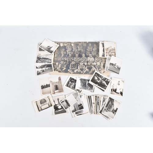 280 - AN INTERESTING FAMILY GROUP OF WWI AND WWII MEDALS AND PHOTOGRAPHS, the medals consist of a 1914 mon... 