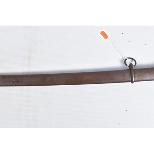 294 - A JAPANESE TYPE 32 OTSU SABRE, the blade has no markings but has the serial number 60866 at the top ... 