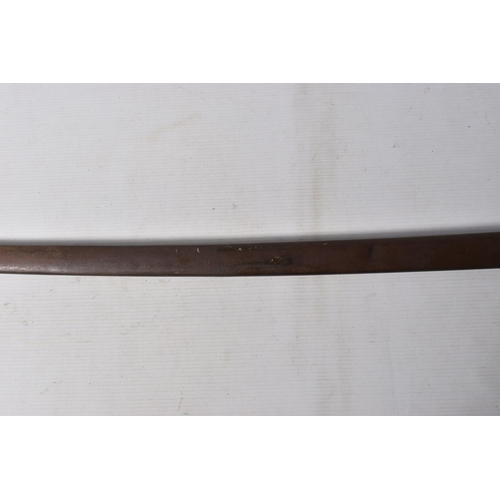 294 - A JAPANESE TYPE 32 OTSU SABRE, the blade has no markings but has the serial number 60866 at the top ... 