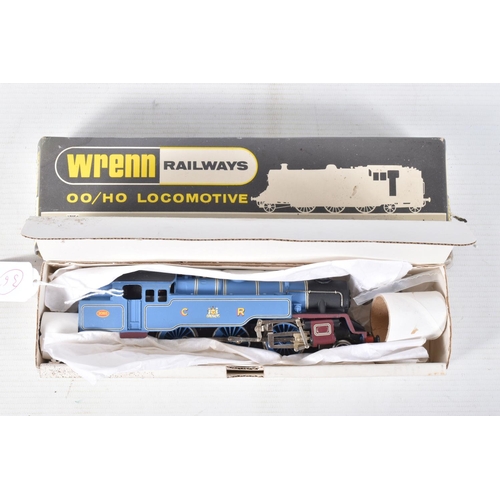 198 - A BOXED WRENN RAILWAYS OO GAUGE CLASS 4MT STANDARD TANK LOCOMOTIVE, No.2085, Caledonian Railway line... 