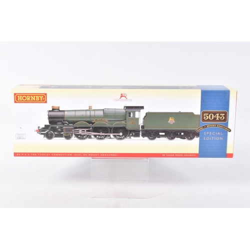 233 - A BOXED HORNBY RAILWAYS OO GAUGE THE TYSELEY CONNECTION SPECIAL EDITION CASTLE CLASS LOCOMOTIVE AND ... 