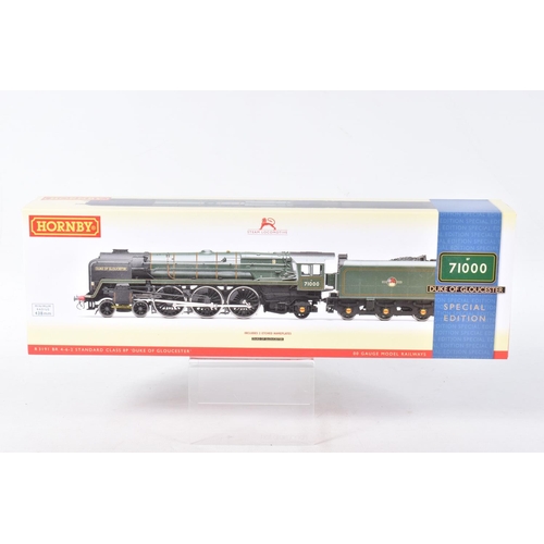 235 - A BOXED SPECIAL EDITION HORNBY RAILWAYS OO GAUGE STANDARD CLASS 8P LOCOMOTIVE AND TENDER, 'Duke of G... 